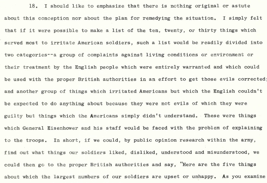 Elmo Ropers 1942 England Report Roper Center For Public Opinion Research 